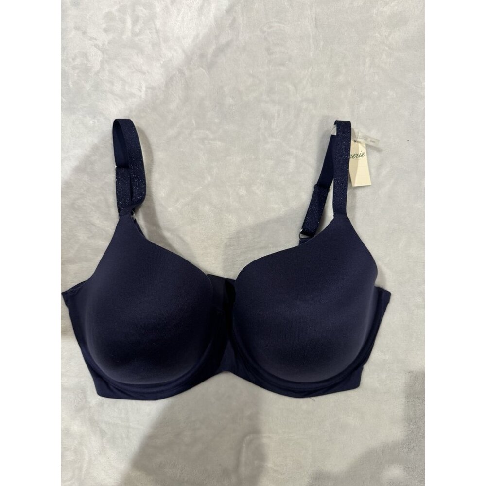 NWT Aerie Bra 34H Sunnie Lurex Strap Full Coverage Flex Underwire Lightly Lined